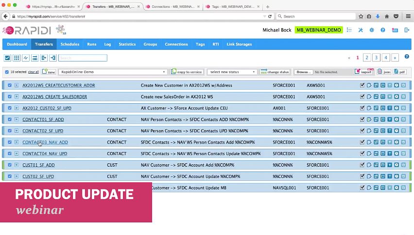 VIDEO: MyRapidi Produkt-Update-Webinar Januar 2018