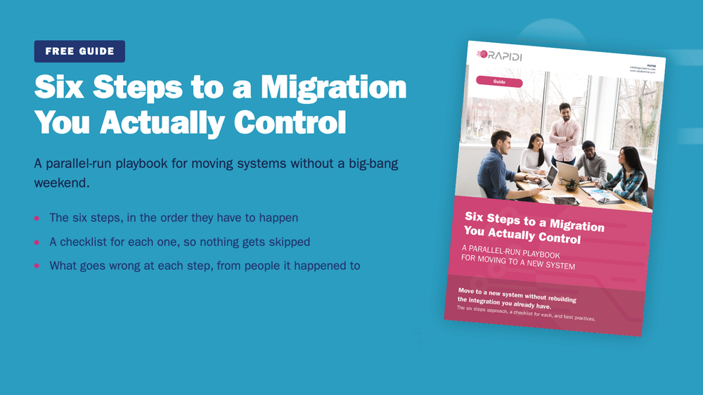 Six Steps to a Migration You Actually Control, the Rapidi guide