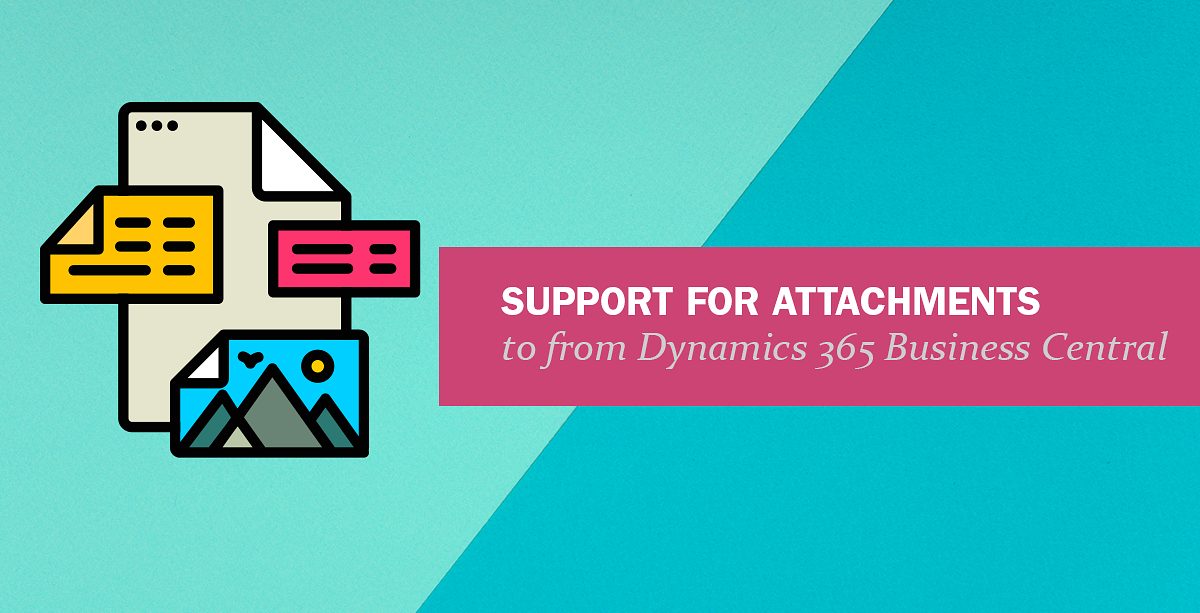 Prise en charge des pièces jointes vers et depuis Dynamics 365 Business Central