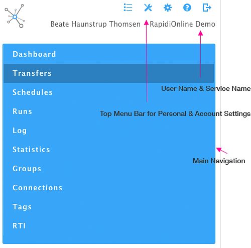 Navigation für Mobilgeräte optimiert